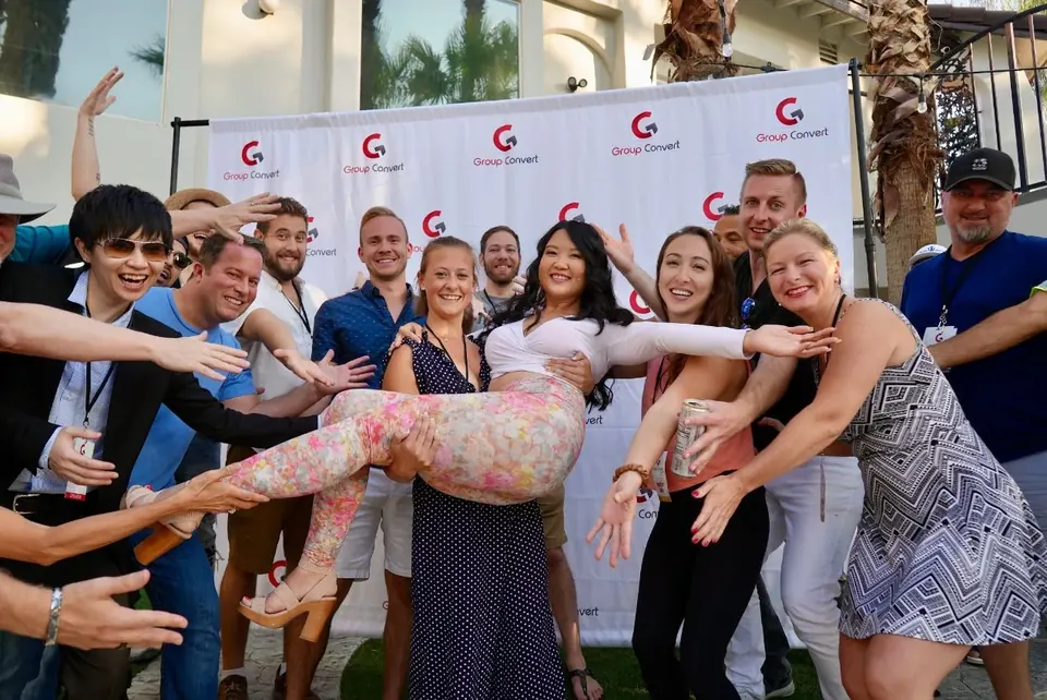 Group Convert Live for Kim Dang in Las Vegas, NV, produced by Iconic Events